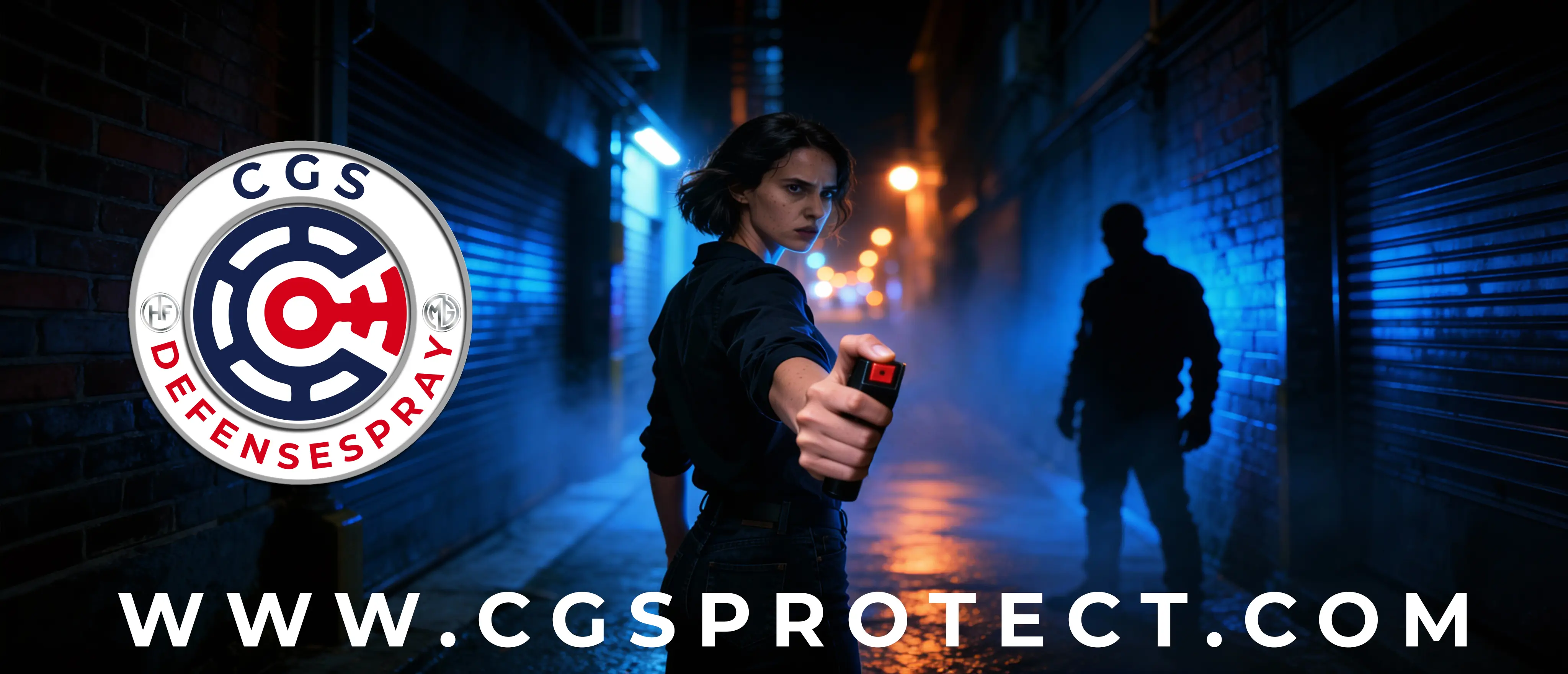 CGS Protect hero scene with CGS logo